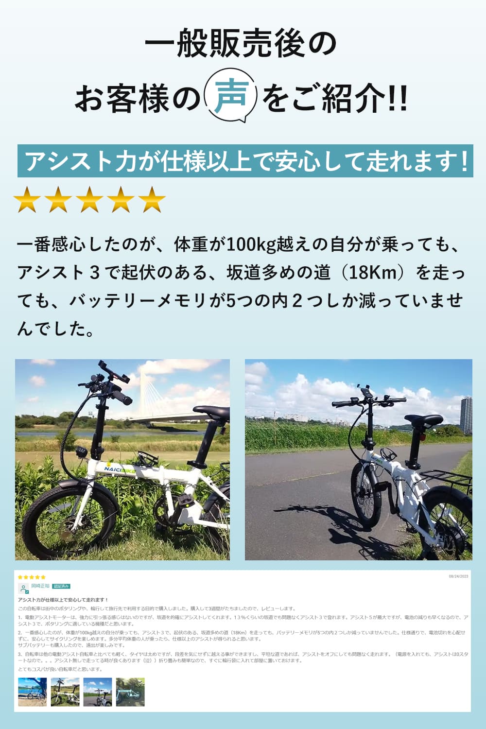 電動アシスト自転車 NaiciBike公式ストア – NaiciBike-Japan